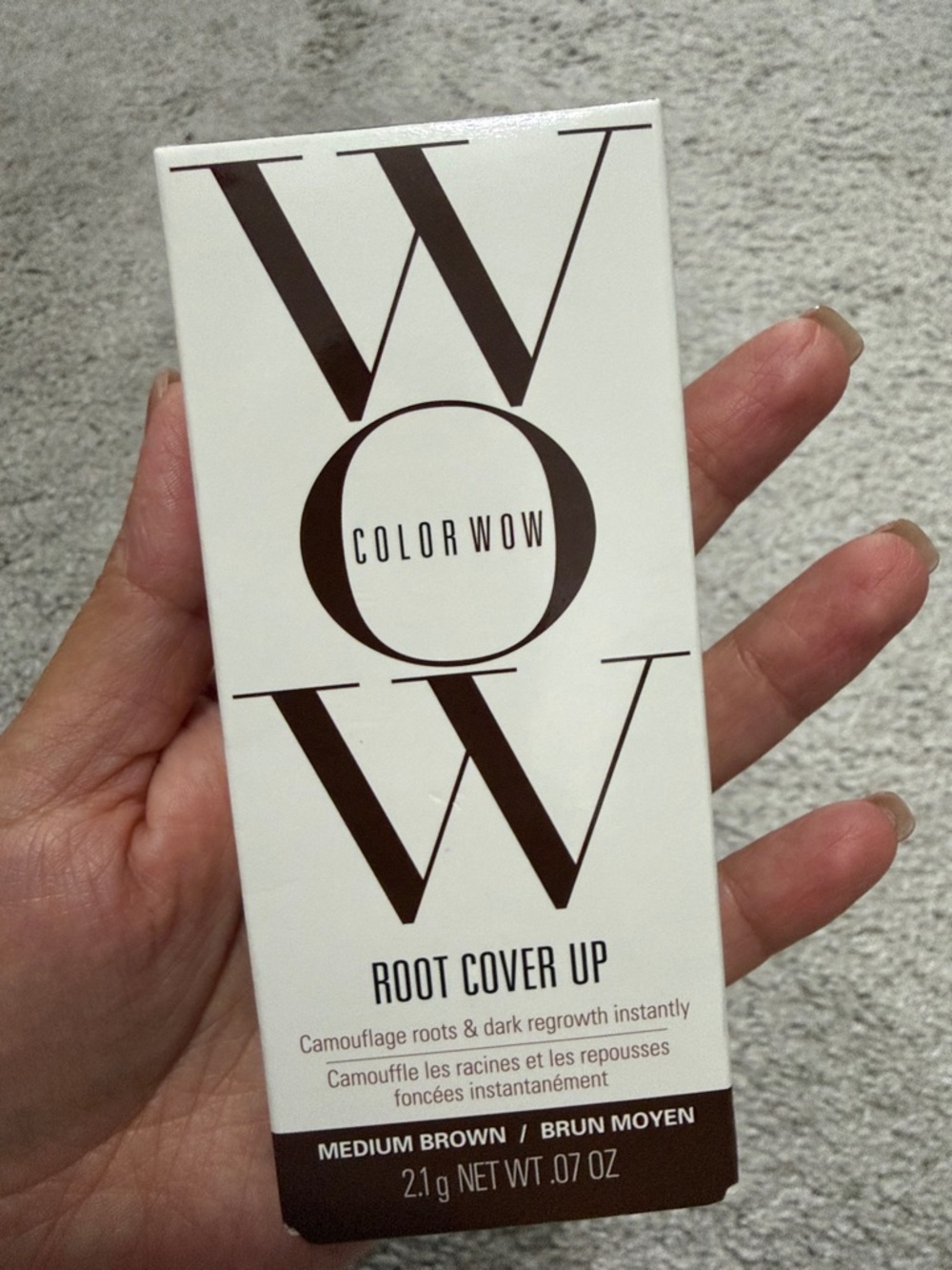 COLOR WOW Root Cover Up - Medium Brown - NIB